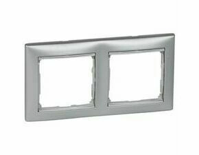 LEG 770352 VA RÁM. 2P HOR. HLINÍK-STŘÍBRO