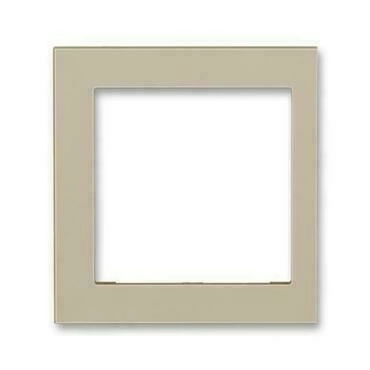Kryt rámečku ABB Levit 3901H-A00255 18, macchiato, s otvorem 55x55, krajní
