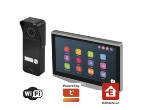 Videotelefon bezdrátový EMOS IP-750A, WiFi, 7" monitor, 2MPx, 1080p, IR přísvit