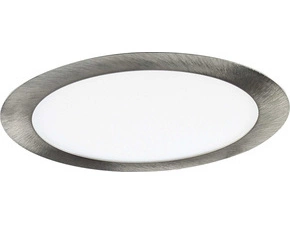 Svítidlo LED vestavné GREENLUX LED60 VEGA-R matný chrom 12W, teplá bílá