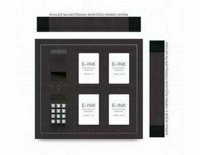 CZPHONE 4004091030 S elektronickým papírem (E-INK) FlatLine: MĚDĚNÁ - DUO Standard: klávesnice až 64
