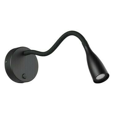 Nástěnné svítidlo OLIVANDINO 1 černá O110 mm 3,8W EGLO