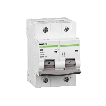 Jistič dvoupolový NOARK 102750 Ex9B125 2P B63A Instalační 25 kA, charakteristika B, 63 A, 2-pól