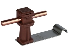 DEHN 204239  Podpěra vedení snap, plast hnědý H 36mm, pro prům. 8mm, se vzpěrou DEHN DEHN