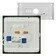 LED svítidlo přisazené ARGOS 12,5W, 1100lm, IP40/20, CCT, čtvercové, černé