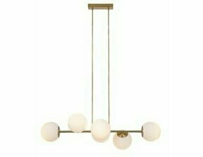 Svítidlo závěsné RABALUX 72249 KIARA zlatá E27 6x MAX 35W