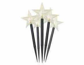 EMOS DCZW01 5LED GARDEN STAR 3AA WW