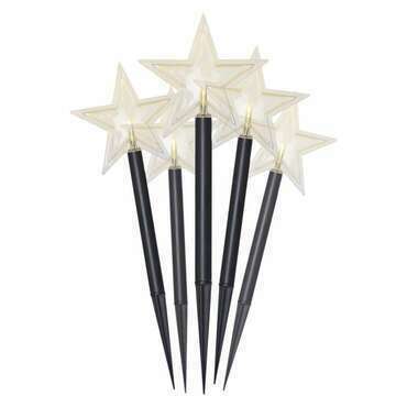EMOS DCZW01 5LED GARDEN STAR 3AA WW