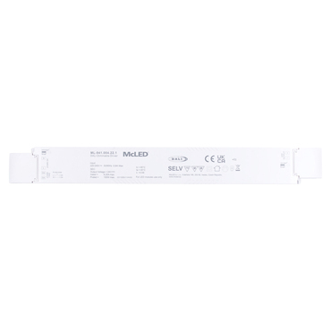 LED driver napěťový MC LED 150W, DC 24V/6,25A, IP20, řízení DALI a tlačítko