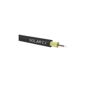 Kabel optický SOLARIX SXKO-DROP-4-OS-LSOH-BOX, 4vl, Singlemode, 9/125, OS, 3,6mm, LSOH, Eca, 500m