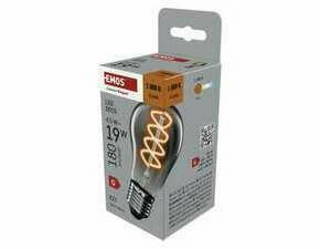 EMOS Z55311 LED DECO A60 SMOKED 4,5W 180lm E27 WW+