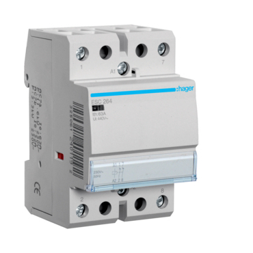 HAG ESC264 Stykač 63A, 2R, 230V AC