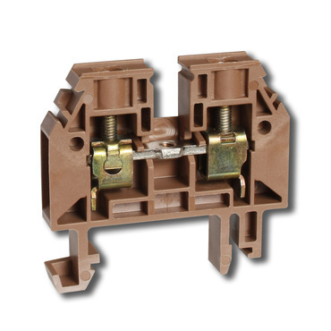 BEČOV A141151 Řadová svorka RSA 6 A - hnědá