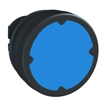 SCHN ZB5AC680 Ovládací hlavice stiskací, tmavě modrá, bez symbolu