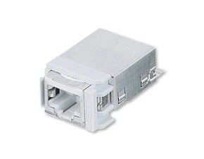 Zásuvka RJ 45-8 ABB R302780, šedá, Cat. 5e stíněná (R&De Masssari) - do nosné masky