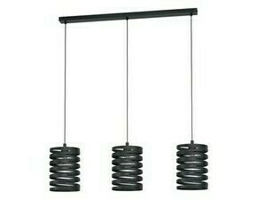 Svítidlo závěsné EGLO HL 3 E27 SCHWARZ CREMELLA