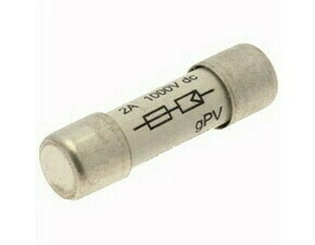 EATON PV-2A10F PV-2A10F Ultra rychlá válcová pojistka pro fotovoltaiku, (norma UL), 10x38mm, 1000V D