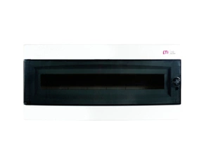 Rozvodnice nástěnná ETI 001100280 ECT 1x24PT, s průhlednými dvířky ECT 1x24PT