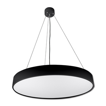 LED svítidlo závěsné MC LED závěsné svítidlo Nova R 600 UGR, 60W, 3000K, černá barva svítidla