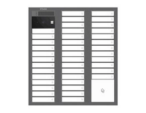 DV SYSTEM: 38 až 41 tlačítek + KAMERA + BOD Lite: čtečka RFID čipů MIFARE 13,56MHz (4M+4M+4M) - Do z