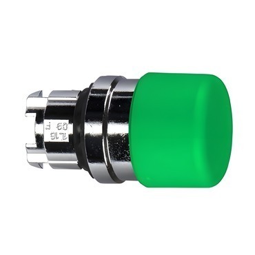 SCHN ZB4BC34 Ovládací hlavice stiskací s hřib. knoflíkem - zelená