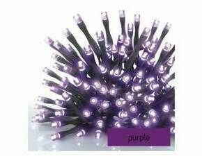 EMOS D1AF01 CONNECT CHAIN 100LED 10M IP44 PURPLE