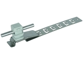 DEHN 204089  Podpěra vedení UNIsnap, nerez/plast šedý H 16mm, pro prům.8mm, se vzpěrou L 205mm DEHN DEHN