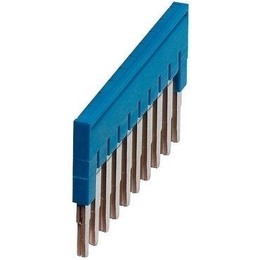 SCHN NSYTRAL210BL Propoj. můstek 10 bodů pro2,5mm2svorku modrou (obj. mn. 10ks)