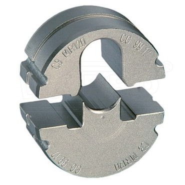 wpr10357 312-D-O-50/35 Lisovací čelisti "Delta Line", kruhové pro zakružování sektorových jader 50(s