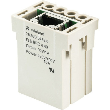 78.920.0453.0 Konektorový modul RJ45, zásuvka