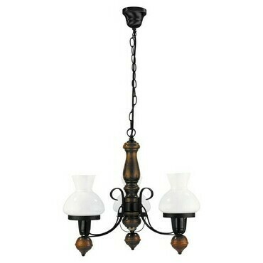 Lustr Petronel matná černá E27 3×60W RABALUX 7078