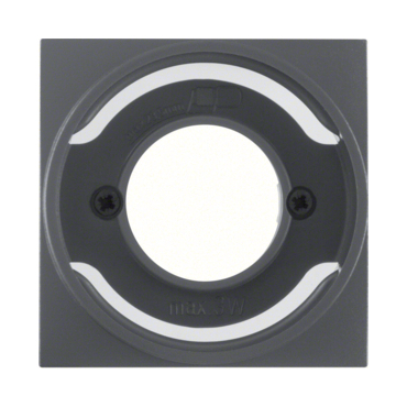 HAG 11981606 Centrální díl pro světelnou signálku E14, Berker S.1/B.x, antracit, mat