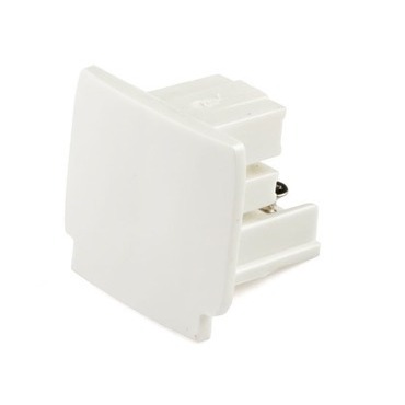 Koncovka LEDVANCE TRACKLIGHT END CAP WT PWGR, 4 kusy v balení
