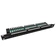 Patch panel SOLARIX SX24L-5E-UTP-BK-N, 19", CAT5E, UTP, 24x RJ45,1U, vyvazovací lišta, černý