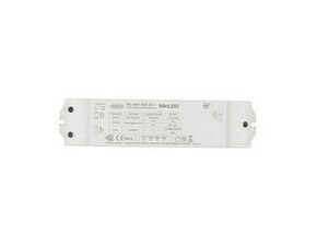 LED driver napěťový MC LED 50W, DC 24V/2,08A, IP20, řízení DALI a tlačítko