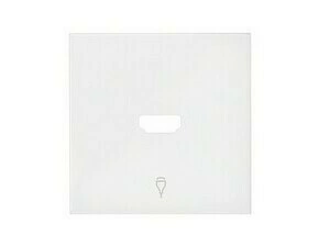 Kryt 1 násobné zásuvky HDMI SIMON 10001094-230, bílá matná