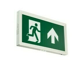 LED svítidlo nouzové PHILIPS EM155C SLIM WL EXIT SIGN M3 ELB UP WH