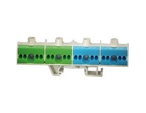 HEN FC PN 20 Svorkovnice PE+N, každá připojení CU 2x 25mm2 + 8x 4mm2, odstraněním propojek možné roz
