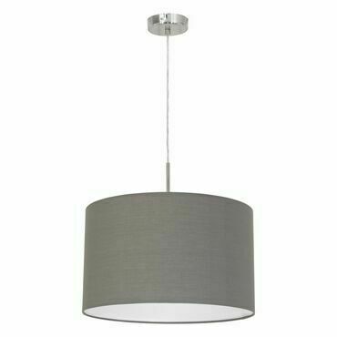 Závěsné svítidlo PASTERI matný nikl O380 mm 1X60W EGLO