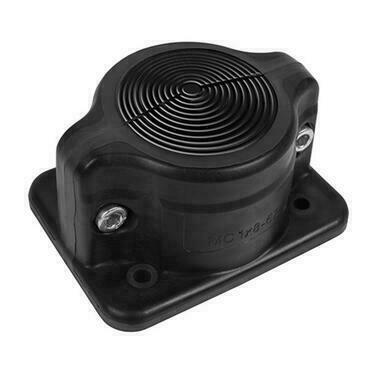 MOREK MBA4N18B11 Dělená průchodová deska MC 1 x8-67 (IP55) RAL 9005 černá