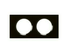 Rámeček dvojnásobnýLEG 069302 Céliane černé sklo