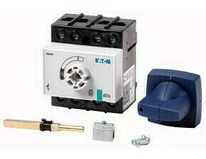 EATON 1314111 DCM-40/4+CM Odpínač DUCO, 4 pól, s ovládací pákou pro povrchovou montáž