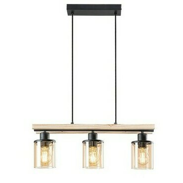 Závěsné svítidlo Niylah černá E27 3×25W RABALUX 72083