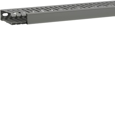 HAG BA7A80025 Propojovací kanál BA7A 80x25, s víkem, šedá