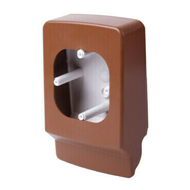 KOPOS PNLP 35 2Z I2  NOSIČ PŘÍSTROJ. 2 ZÁSUVKA