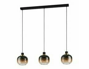 Svítidlo závěsné EGLO HL 3 E27 SW MS-GEB. SW-BRAUN-TR.OILELLA