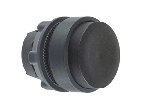 SCHN ZB5AL2 Ovládací hlavice stiskací, s přesahem - černá