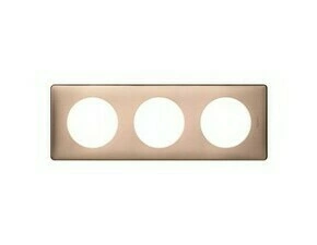 Rámeček trojnásobný LEG 068993 Céliane měď nová