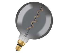 LED žárovka globe OSRAM 1906LEDBGLBD 4W/818230VSFILSME27FS1, kouřová, stmívatelná