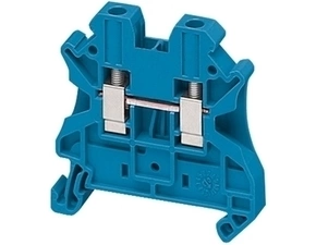 SCHN NSYTRV42BL Šroubová svorka, 2 body, 4mm2 modrá (obj. mn. 50ks)